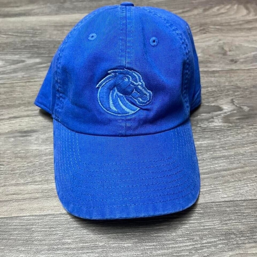Nike Boise‎ State Broncos Embroidered Blue Baseball Casual Adjustable Strapback